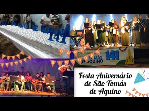 São Tomás de Aquino -mg- Grande festa de Aniversário 🎂 #saotomasdeaquino#orquestradeviola#coral#roça