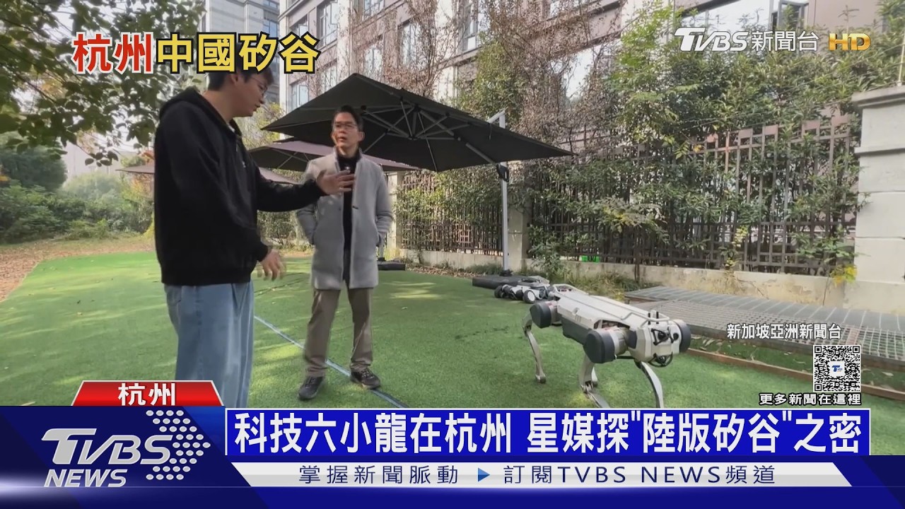 影音/科技六小龍都在這! 陸攻AI、機器人 杭州猶如「大陸矽谷」