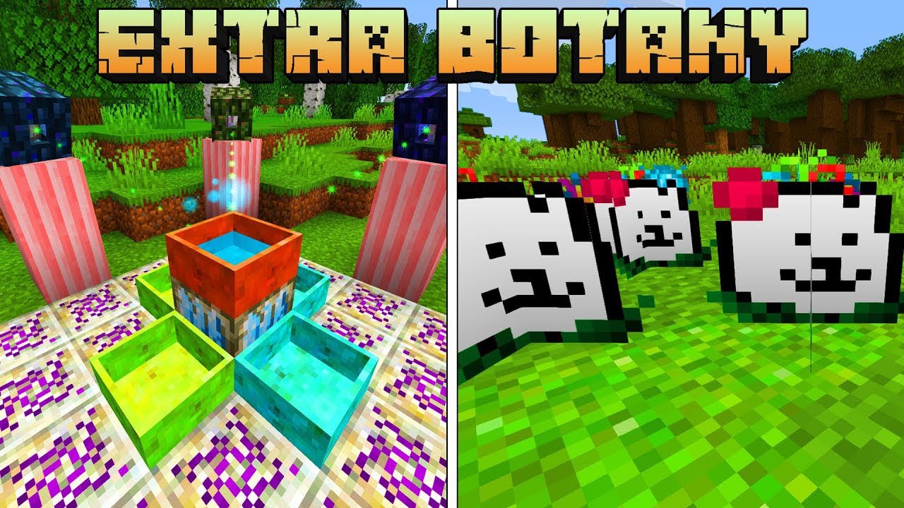 Extra botany. Basics Tutorial #1 1.16.5 (minecraft java edition)