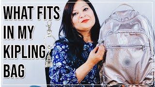 KIPLING BAGS | WHAT FITS IN MY KIPLING SEOUL BACKPACK