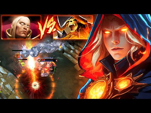 DELETED CLINKZ MID!! Invoker EPIC Combo 81K DMG | Dota 2 Invoker