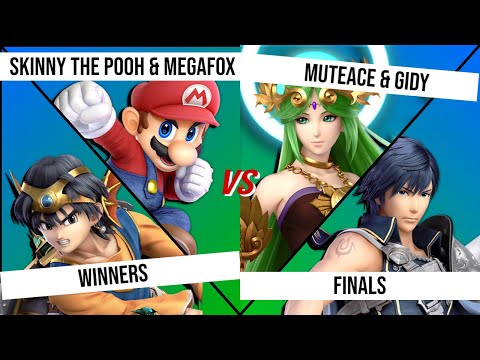 SkinnyThePooh (Mario/Marth) & Megafox(Hero/K. Rool) Vs. MuteAce(Palu) & Gidy(Chrom) | Winners Finals
