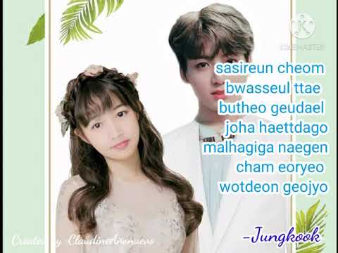 Im In Love Karaoke(Duet with Jungkook)and lady jane Y/N 💜