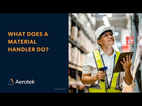 What Does A Material Handler Do?