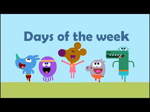 Canción de los dias de la semana en inglés