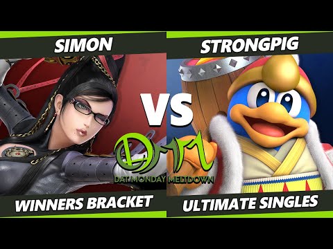 DAT Monday Meltdown 229 - Simon (Bayonetta) Vs. Strongpig (Dedede) SSBU Ultimate Tournament