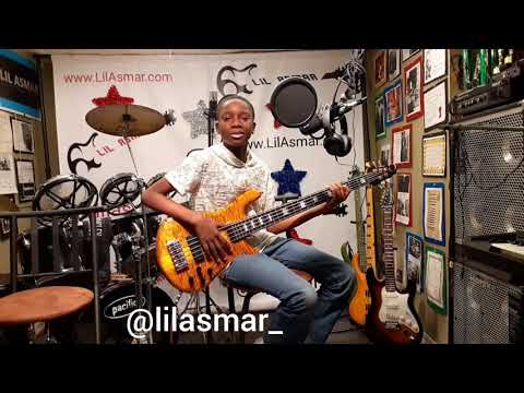 Genius is Common - Lil Asmar, Renown Genius Bass player at 13yrs young. Video connect via Lady Zhe