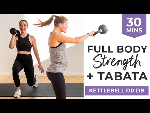 LIVE 30-Minute ADVANCED Kettlebell HIIT Workout (Modifications Offered)