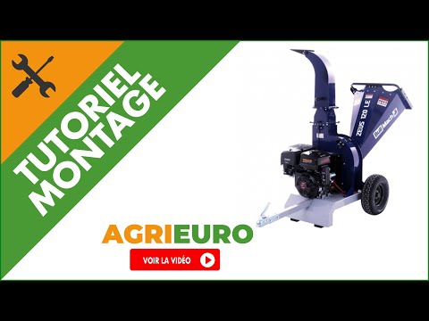 Déballage et Montage du broyeur thermique professionnel BullMach ZEUS 120 LE