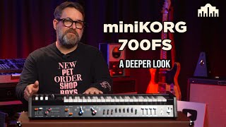 Video thumbnail for A Deeper Look at the miniKORG 700FS by Alamo Music Sound Lab