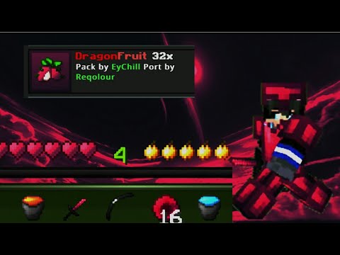 JᴇғғᴇʀsᴏN0w͎0 - Dragon Fruit [32x32] Texture Pack PvP para Minecraft Pe 1.17 |JeffersoN0w0