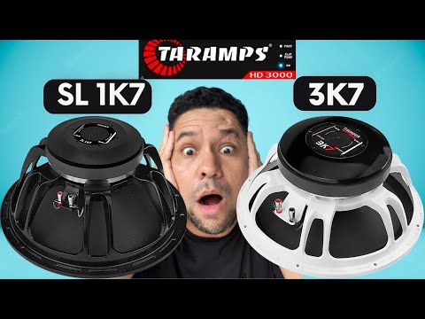 7driver Sl 1k7 850w Rms ou Taramps Thunder Bass 3k7 15 Como escolher o alto-falante para o seu som