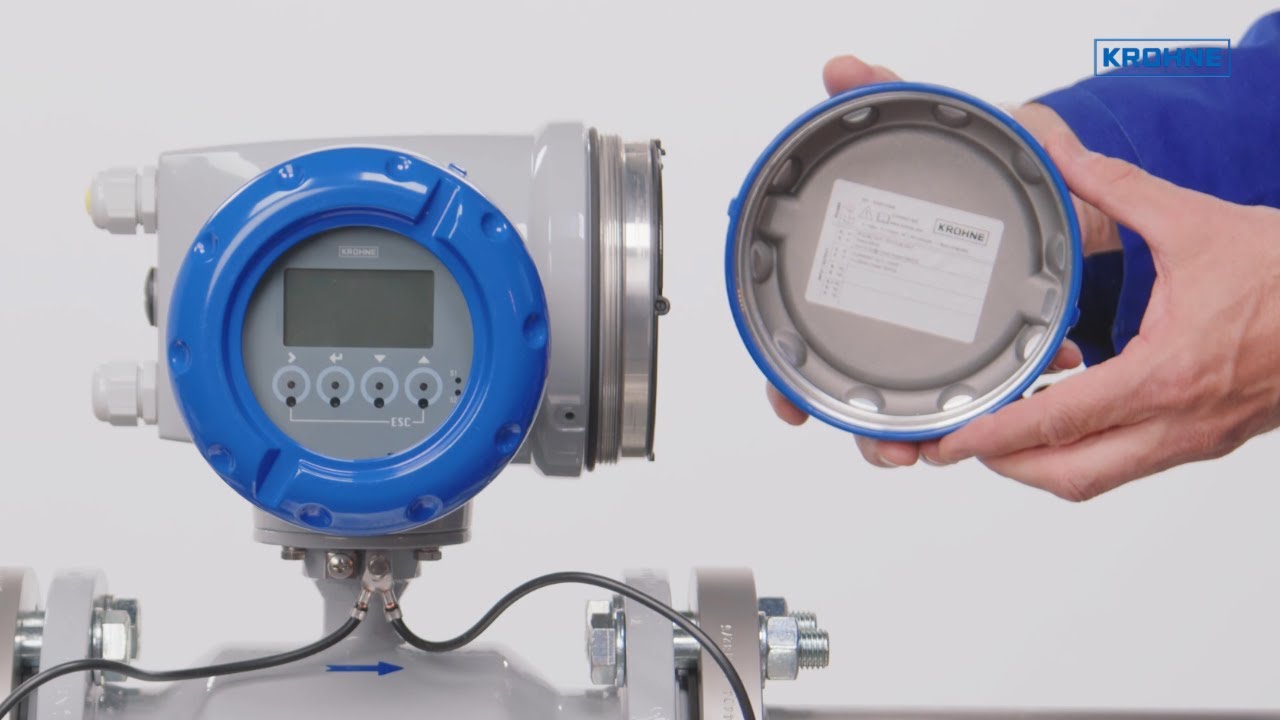 OPTIFLUX 2300: Installation, mise en service et vérification | KROHNE Tutorials