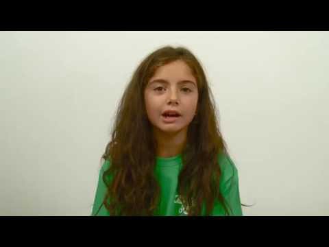 Federica canta "Resterà con te"- 58° Zecchino d'Oro 2015