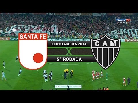 Independiente Santa Fé 1x1 Atlético-MG - Liberta...