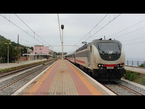 IC 734 Palermo C.le - Roma Termini (treno composto pure da una sezione da Catania C.le come IC 722)