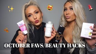 October Favs + Beauty Hacks you NEED to try