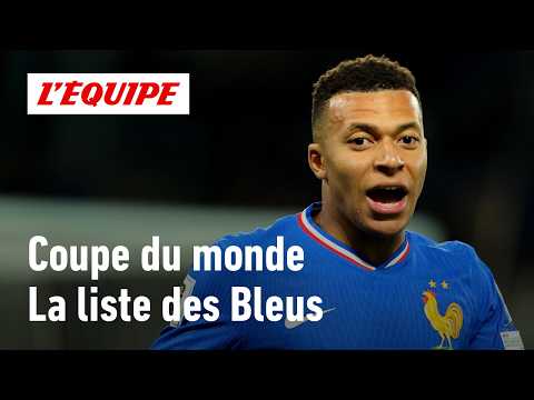 La liste des 26 Bleus pour la Coupe du monde