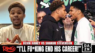 “It Ends Badly!” Shakur Stevenson SENDS WARNING to Devin Haney!