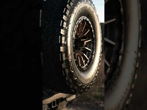 Fuel Off Road PISTON 17x9 6x139 7 ET  12 Matte Bronze Gloss Black Ring Ford Bronco 16 sec 9x16