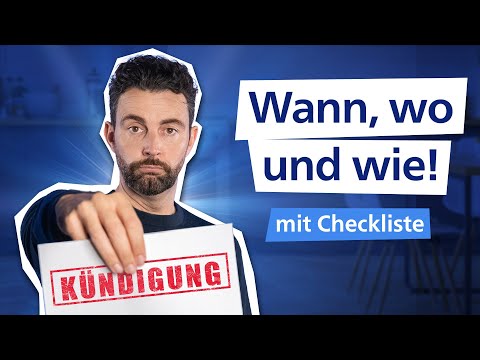 Kündige NICHT ohne dieses Video zu schauen (mit Vorlage für Kündigung) 🚀