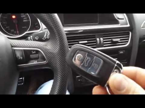 Audi A4 B8 2012 - Engine start