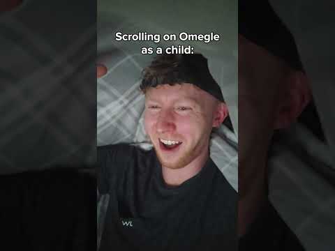 Scrolling On Omegle As A Child
