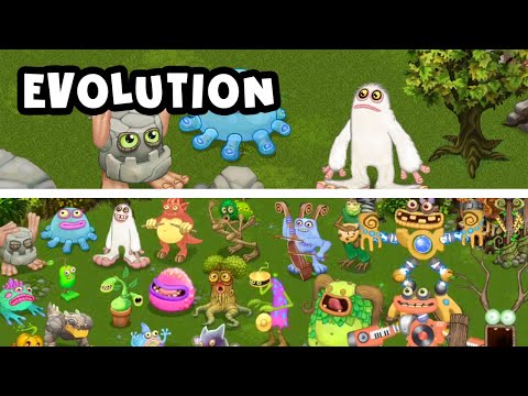 Plant Island Evolution - My Singing Monsters