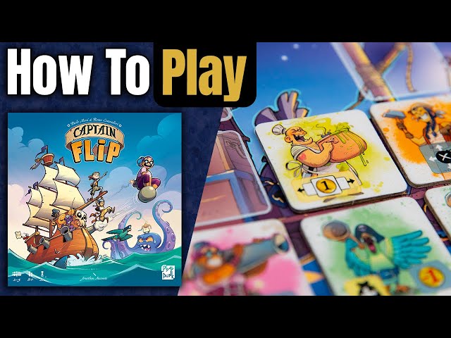 Captain Flip Board Game video thumbnail