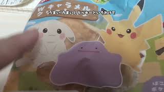第一パン　ポケモンパン　ぽこあポケモン　Wキャラメルクリームパン　【食べてみた　vlog　ぱんまつり/しののめあきな　vtuber　youtuber】
