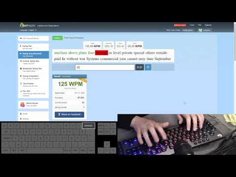 10FastFingers - Advanced Test (English) - 130 WPM