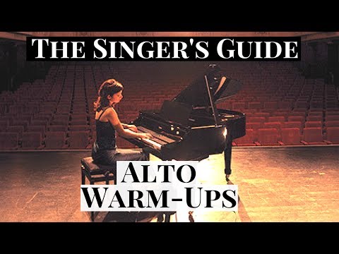 The Singer's Guide | Alto Vocal Warm-Up Exercises 🎶