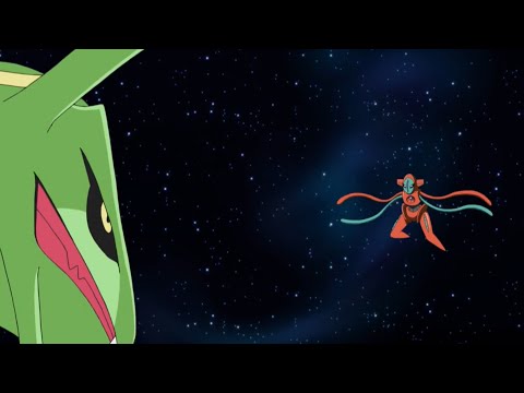 Rayquaza Vs Deoxys | Pokemon The Series : Sun and Moon (English Dub)