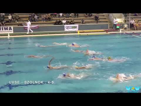Water-Polo : Hungarian Championship 2019-2020 : UVSE - Szolnok (Goals)
