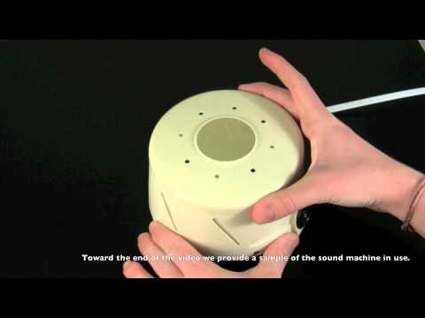 White noise 980a sound machine