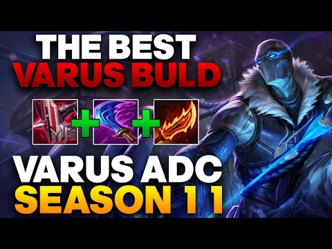 Varus ADC Gameplay - This Build Single-Handedly Makes Varus Viable | League of Legends