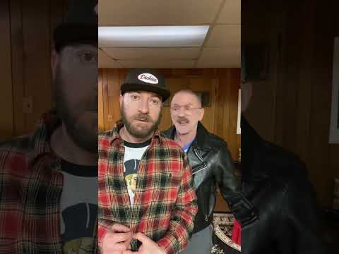 What’s louder: Duane or his squeaky leather jacket? #couplegoals #relationshipgoals ￼