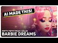 FIFTY FIFTY feat. Kaliii - Barbie Dreams (AI Music Video)