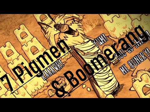 Boomerang Antlion With 7 Pigmen Under 2 min