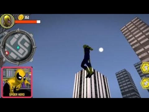 Spider Rope Hero Superhero Crime - Vegas City Battle android Gameplay