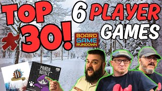 30 MUST HAVE 6 Player Strategy Board Games!