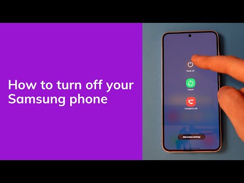 How To Turn Off a Samsung Galaxy Phone