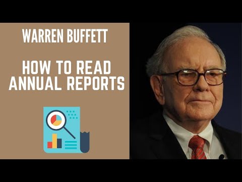 Warren Buffett & Charlie Munger - How To Read Annual Reports