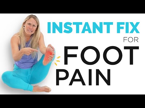 YOGA FOR FOOT PAIN RELIEF | Exercises for Hammer Toes, Bunions, & Plantar Fasciitis
