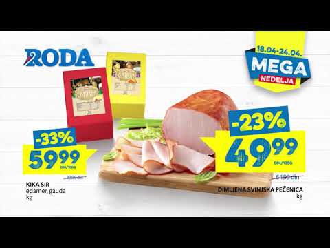 Roda I Mega nedelja 18.04 - 24.04.2019.