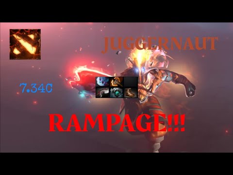 JUGGERNAUT RAMPAGE DOTA 2 Patch 7.34C | JKCK Gaming