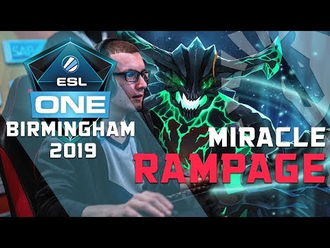 MIRACLE RAMPAGE vs FORWARD GAMING ESL ONE BIRMINGHAM 2019 DOTA 2