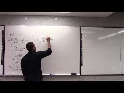 Math 1207-R04 Lecture 9 - More Partial Fractions examples and the Weierstrass Substitution
