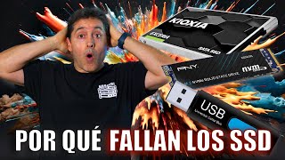 Por qué fallan los SSD, pierden datos y se dañan con el uso? Cómo evitarlo 👍