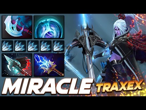Miracle Drow Ranger Traxex - Dota 2 Pro Gameplay [Watch & Learn]